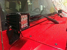 Load image into Gallery viewer, Rigid Industries Jeep JK - A-Pillar Mount Kit - Mounts set of Dually/D2 - Back View