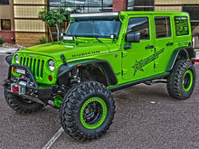 Load image into Gallery viewer, Rigid Industries Jeep JK - A-Pillar Mount Kit - Mounts set of Dually/D2 - Installation View