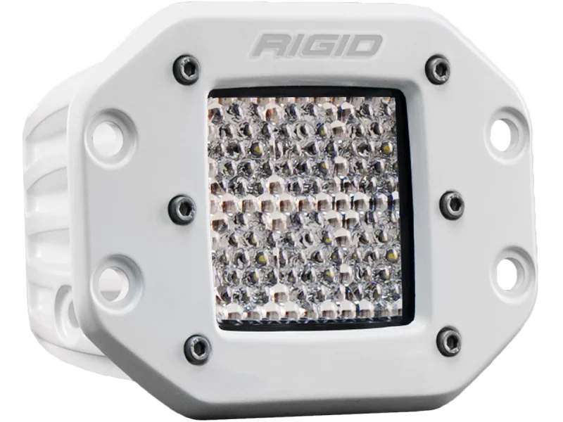 Rigid Industries Marine - Flush Mount - Dually - 60 Deg. Lens - Single - Side View