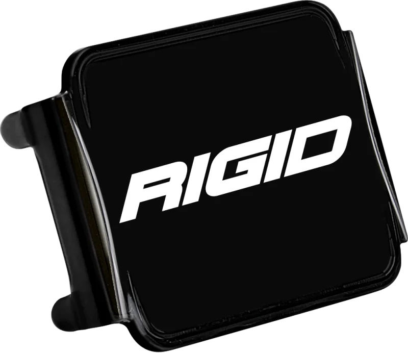 Rigid Industries Protective Polycarbonate Cover - Dually/D2 - Black - Side View