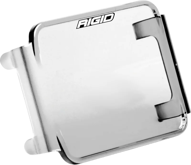 Rigid Industries Protective Polycarbonate Cover - Dually/D2 - Clear - Side View