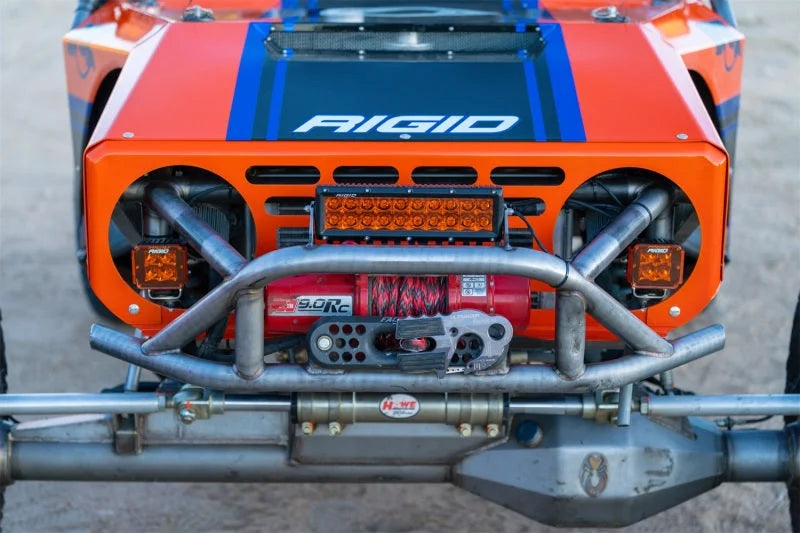 Rigid Industries Protective Polycarbonate Cover - Dually/D2 - Yellow - Additional View 5