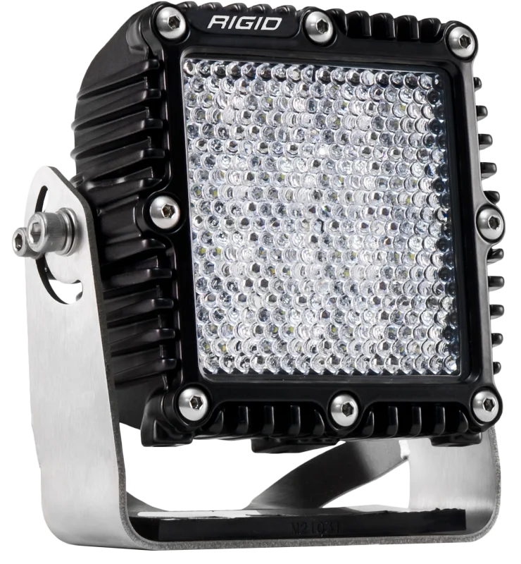 Rigid Industries Q-Series Pro - Flood - Diffused - Side View