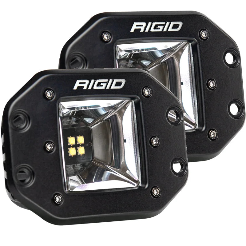 Rigid Industries Radiance+ Scene RGBW Flush Mount - Pair - Main Product View