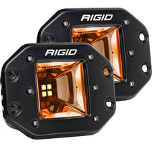 Load image into Gallery viewer, Rigid Industries Radiance+ Scene RGBW Flush Mount - Pair - Back View