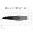 Load image into Gallery viewer, Rigid Industries Revolve 20in Bar w/Amber Trim Ring - Additional View 9