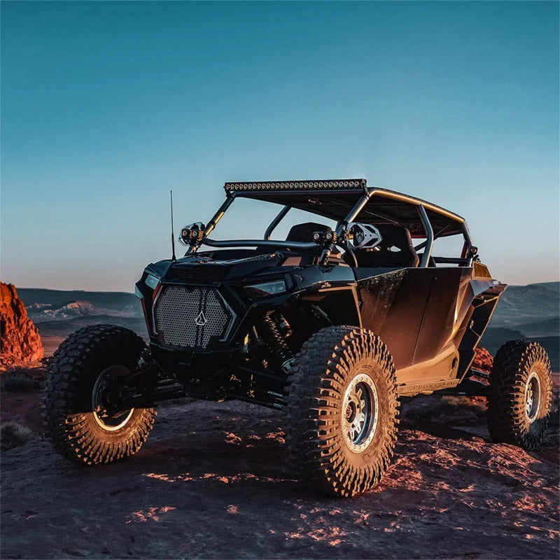 Rigid Industries Revolve 30in Bar w/Amber Trim Ring - Additional View 7