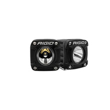 Load image into Gallery viewer, Rigid Industries Revolve Pod w/Amber Trim Ring - Pair - Main Product View