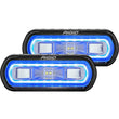 Load image into Gallery viewer, Rigid Industries SR-L Series Surface Mount LED Spreader Pair w/ Blue Halo - Universal - Side View