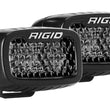 Load image into Gallery viewer, Rigid Industries SR-M Series PRO Midnight Edition - Spot - Diffused - Pair - Main Product View