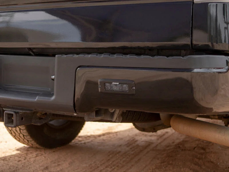 Rigid Industries SR-Q Series PRO Midnight Edition - Spot - Diffused - Pair - Side View