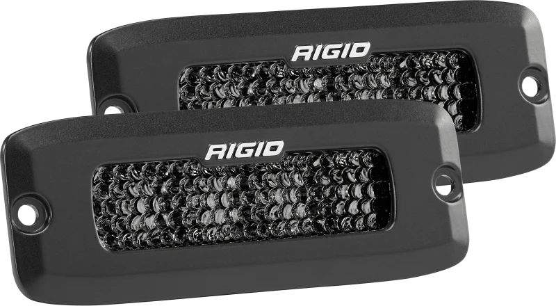 Rigid Industries SR-Q Series PRO Midnight Edition - Spot - Diffused - Pair - Installation View
