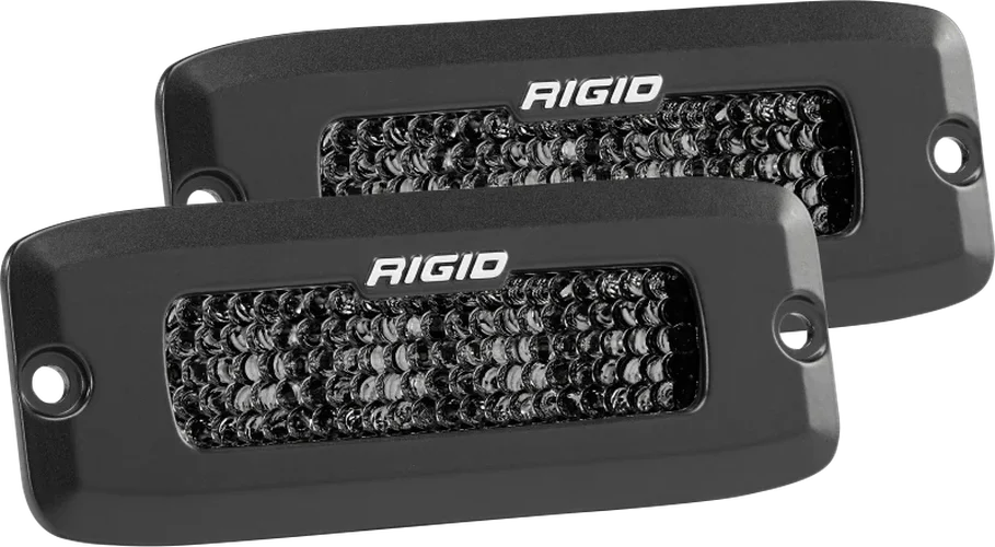 Rigid Industries SR-Q Series PRO Midnight Edition - Spot - Diffused - Pair - Installation View