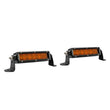 Load image into Gallery viewer, Rigid Industries SR-Series SAE 6in. w/ Amber PRO Lens (Pair) - Side View