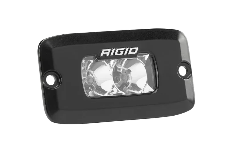 Rigid Industries SRMF - Flush Mount - Flood - Side View