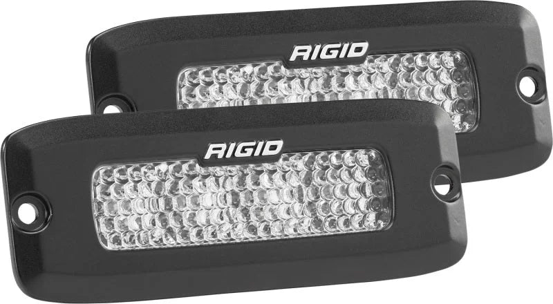Rigid Industries SRQ - 60 Deg. Lens - White - Flush Mount - Set of 2 - Main Product View