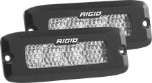 Load image into Gallery viewer, Rigid Industries SRQ - 60 Deg. Lens - White - Flush Mount - Set of 2 - Side View
