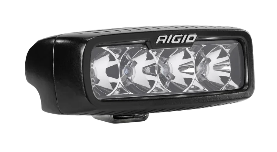 Rigid Industries SRQ - Flood - White - Single - Side View