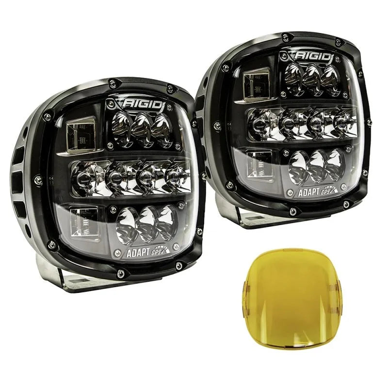 Rigid Industries Single Light Cover for Adapt XP - Black - Additional View 7