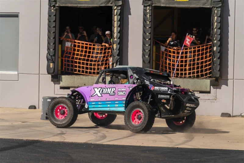 Rigid Industries x SHREDDY 360-Series 4in Lights w/Wt Bcklght (2) + 6 Covers (2 Pink/2 Teal/2 Blk) - Back View