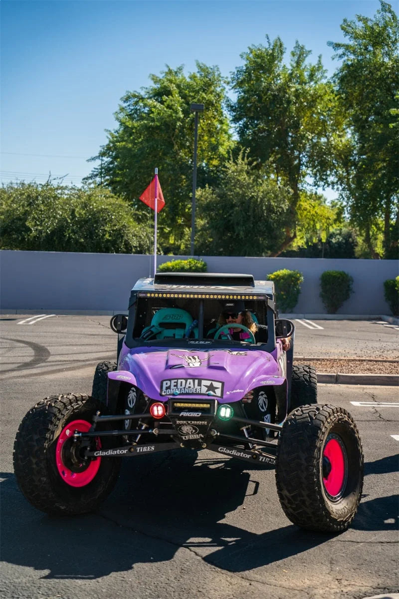 Rigid Industries x SHREDDY 360-Series 4in Lights w/Wt Bcklght (2) + 6 Covers (2 Pink/2 Teal/2 Blk) - Additional View 5