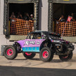 Load image into Gallery viewer, Rigid Industries x SHREDDY 360-Series 6in Lights w/Wt Bcklght (2) + 6 Covers (2 Pink/2 Teal/2 Blk) - Back View
