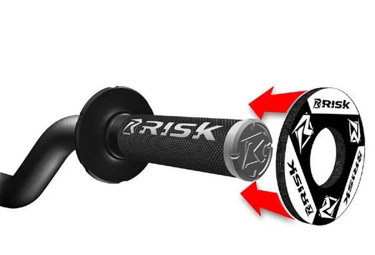 Risk Racing Grip Donuts 00110 - Side View