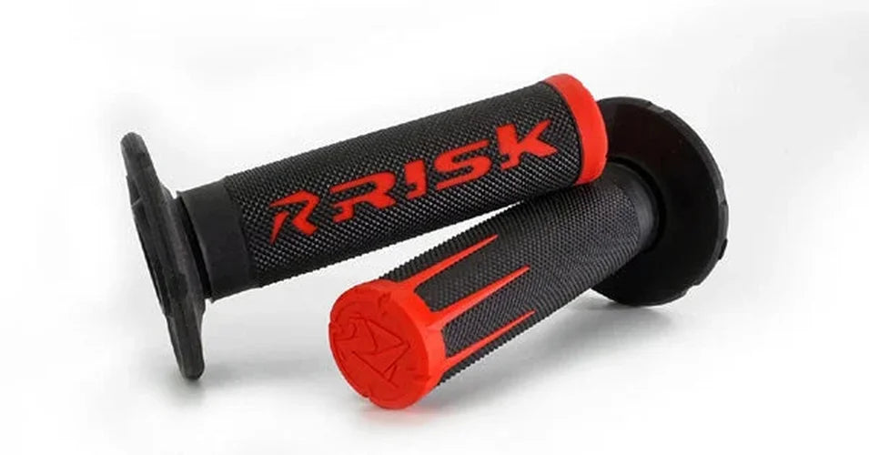 Risk Racing Grips - Fusion 2.0 - Red 00284 - Side View