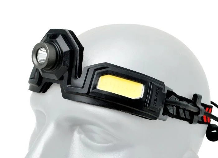 Risk Racing Headlamp - FLEXIT - Pro 3.0 - LED - 300 Lumens - Multi Functional 14204 - Back View
