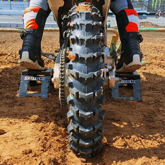 Risk Racing Starting Blocks - Motocross/Adjustable - Pair 14263 - Side View