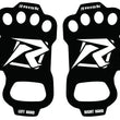 Load image into Gallery viewer, Risk Racing Ultra Thin Palm Protectors - Black - Small/Medium 12697 - Main Product View