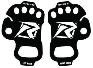 Risk Racing Ultra Thin Palm Protectors - Black - XL 12699 - Main Product View