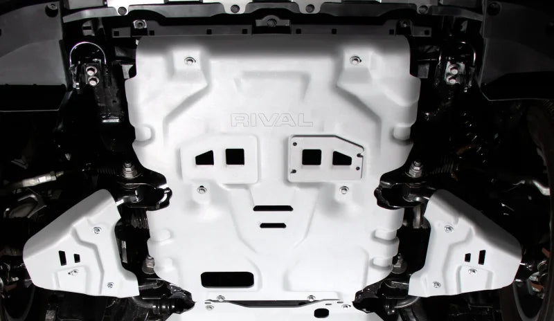 Rival 4x4 Aluminum Engine Skid Plate fits 2024-2026 Toyota Tacoma / 2024-2026 Toyota 4RUNNER / 2024-2026 Toyota Land Cruiser