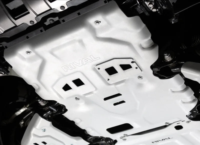 Rival 4x4 Aluminum Engine Skid Plate fits 2024-2026 Toyota Tacoma / 2024-2026 Toyota 4RUNNER / 2024-2026 Toyota Land Cruiser