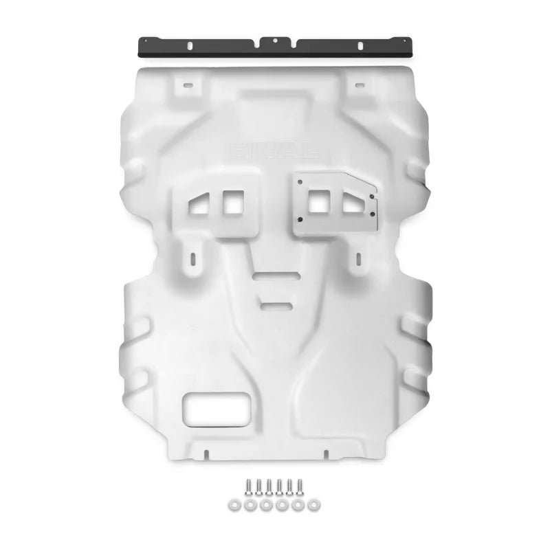 Rival 4x4 Aluminum Engine Skid Plate fits 2024-2026 Toyota Tacoma / 2024-2026 Toyota 4RUNNER / 2024-2026 Toyota Land Cruiser