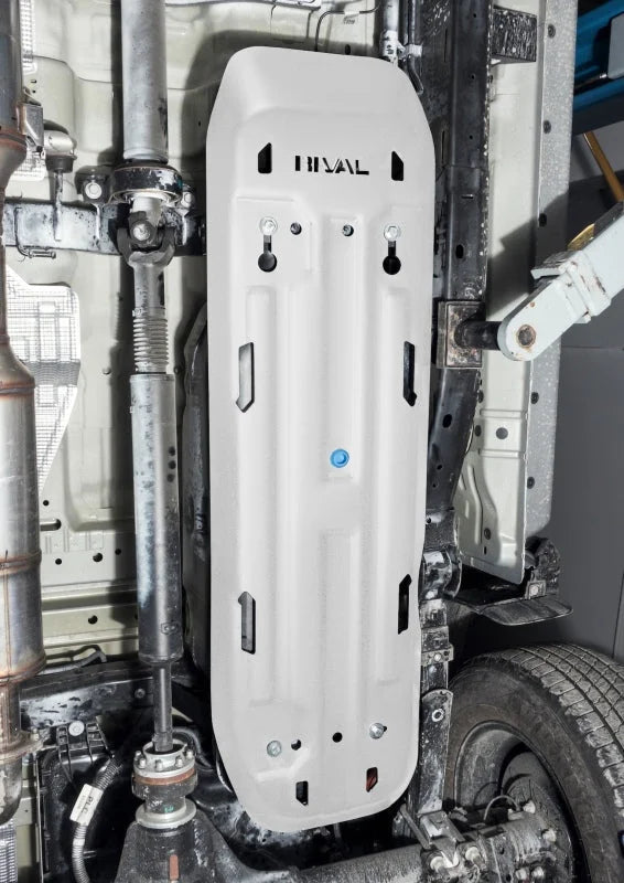 Rival 4x4 Aluminum Gas Tank Skid Plate fits 2024-2026 Ford Ranger - Main Product View
