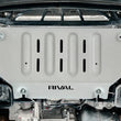 Load image into Gallery viewer, Rival 4x4 Aluminum Radiator Skid Plate fits 2015+ Ford F150 ECOBOOST - Detail View