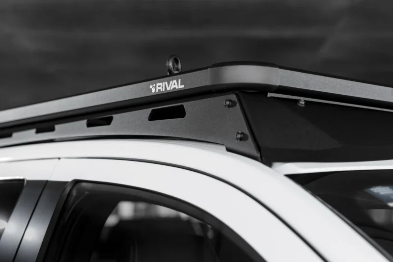 Rival 4x4 Aluminum Roof Rack fits 2024-2025 Ford Ranger - Back View