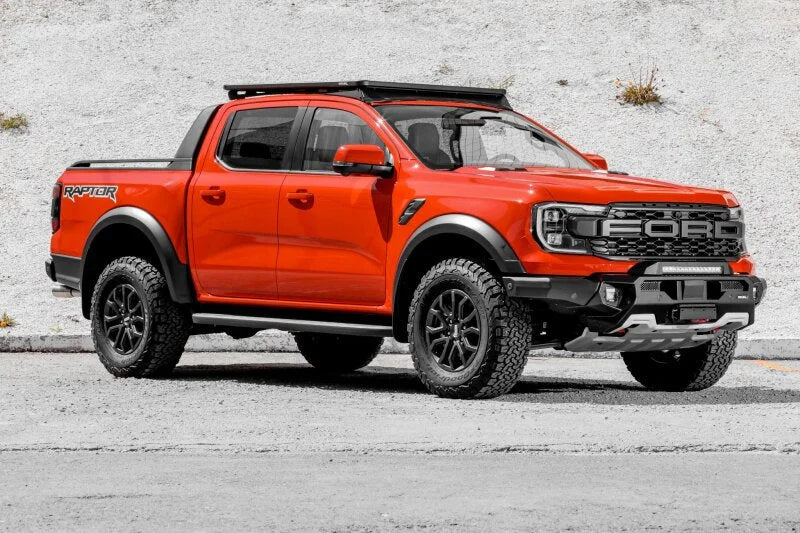 Rival 4x4 Aluminum Roof Rack fits 2024-2025 Ford Ranger - Installation View