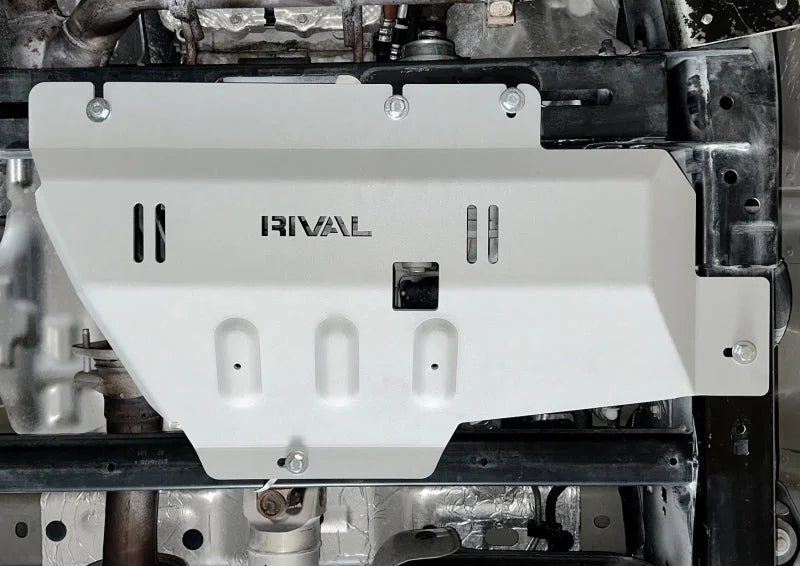 Rival 4x4 Aluminum Transfer Case Skid Plate fits 2015+ Ford F150 ECOBOOST Only - Main Product View