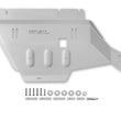 Load image into Gallery viewer, Rival 4x4 Aluminum Transfer Case Skid Plate fits 2015+ Ford F150 Powerboost - Detail View