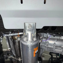 Load image into Gallery viewer, Rival 4x4 Catalytic Converter Skid Plate fits 2019-2026 Chevrolet Silverado - Back View