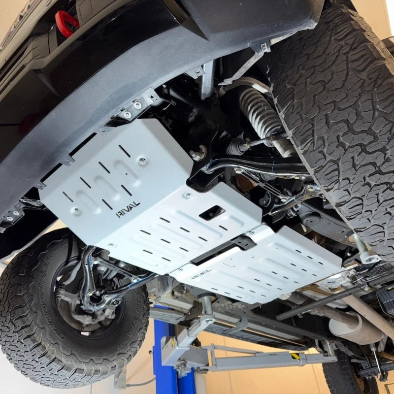 Rival 4x4 Catalytic Converter Skid Plate fits 2019-2026 Chevrolet Silverado - Additional View 5