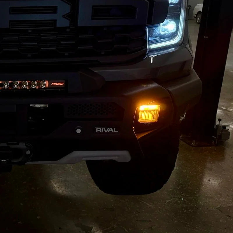 Rival 4x4 Premium 3-Function LED Lights (Set of 2) - Side View