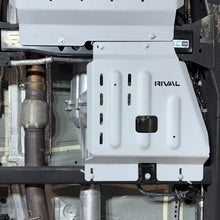 Load image into Gallery viewer, Rival 4x4 Transfer Case Skid Plate fits 2019-2026 Chevrolet Silverado - Installation View