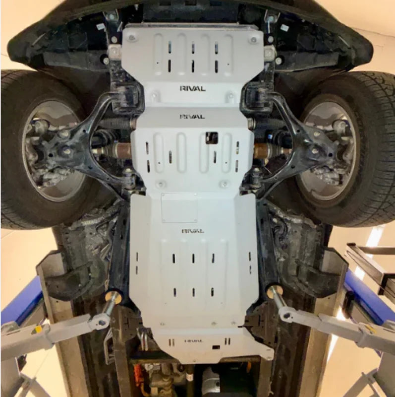Rival Full Set 2015+ Ford F150 Powerboost RIVAL Aluminum Skid Plates
