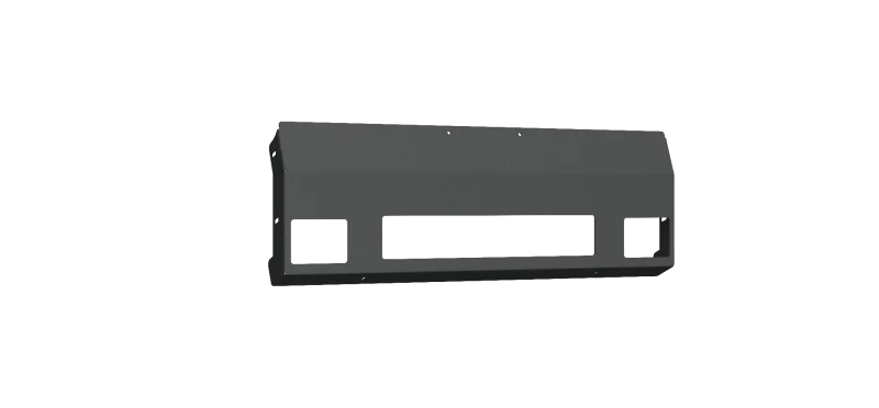 Road Armor 03-07 Chevy 2500 Vaquero Front Non-Winch Plate - Tex Blk