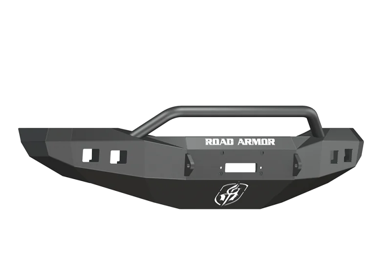 Road Armor 06-09 Dodge 2500 Stealth Front Winch Bumper w/Pre-Runner Guard - Tex Blk