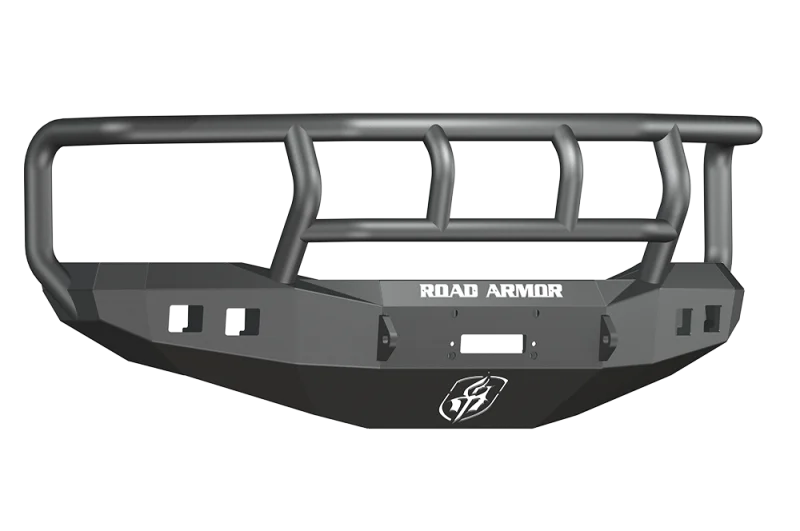 Road Armor 06-09 Dodge 2500 Stealth Front Winch Bumper w/Titan II Guard - Tex Blk