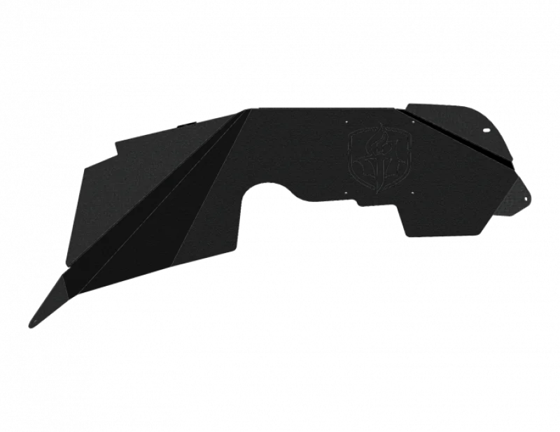 Road Armor 07-16 Jeep Wrangler JK Stealth Front Fender Liner Body Armor - Raw